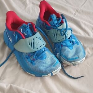 Nike KD Blue and Red Sneakers